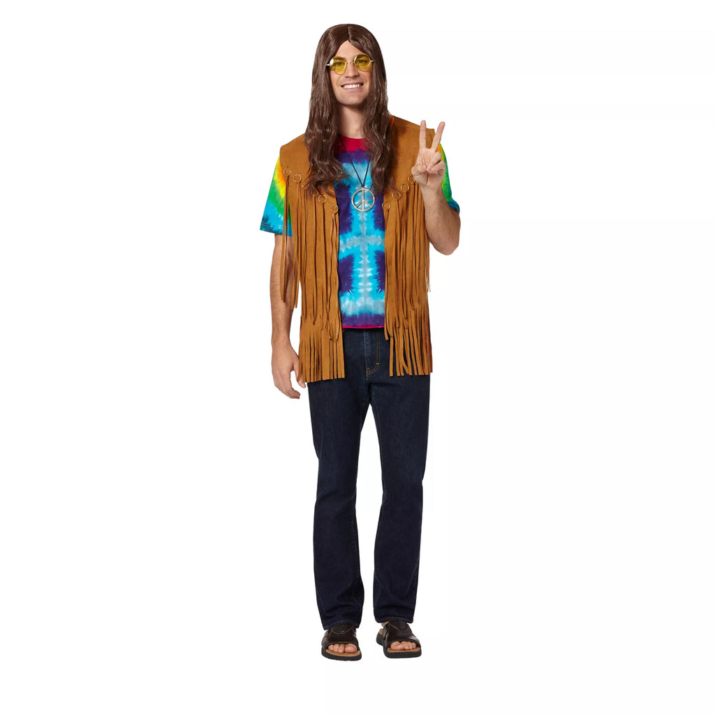 Fringed Suede Hippie Vest