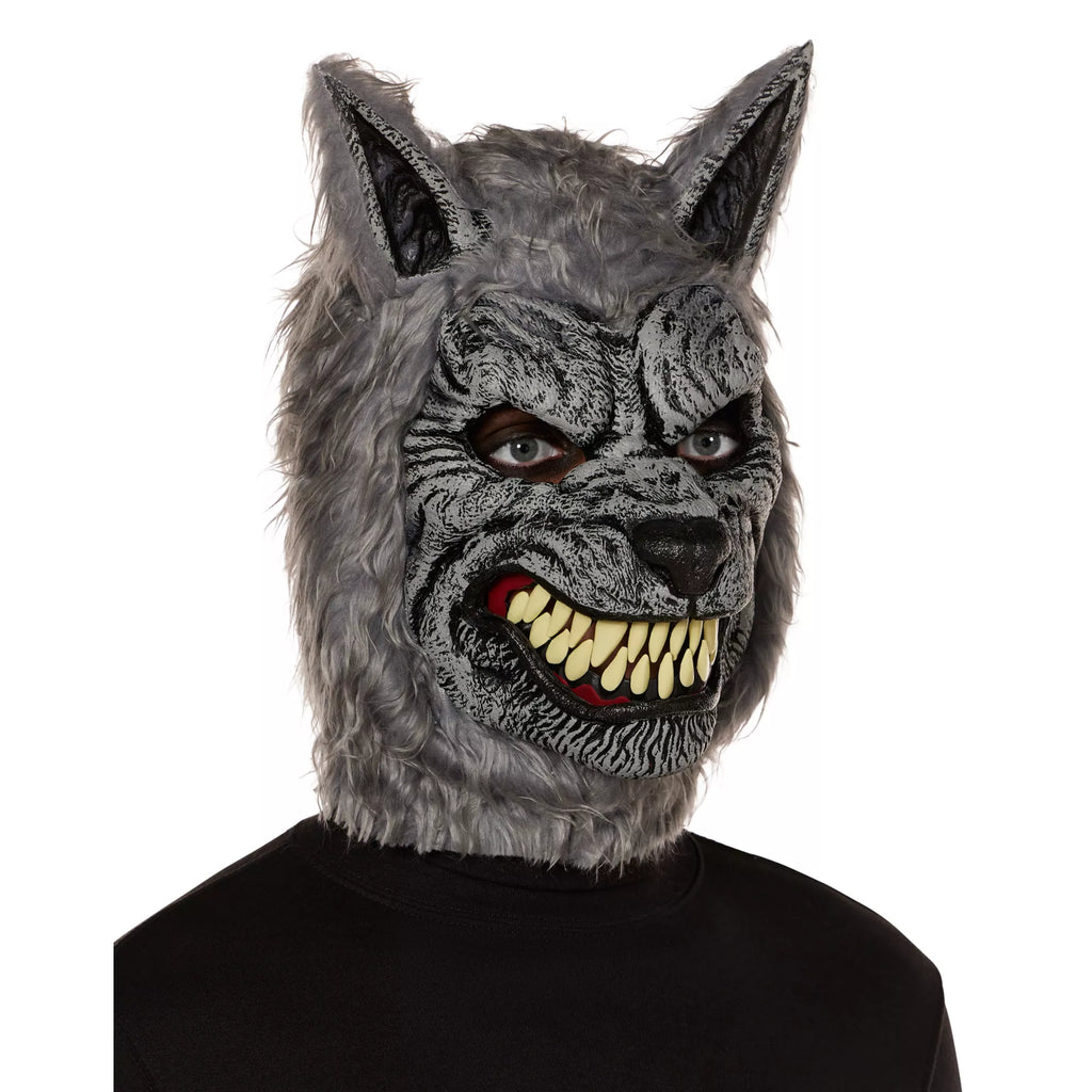 Animotion Gray Werewolf Mask