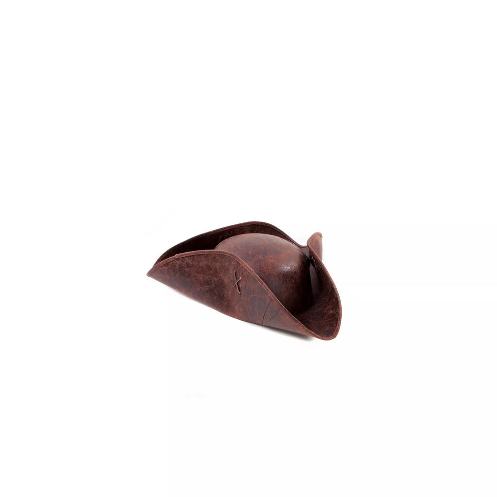 Brown Distressed Pirate Hat