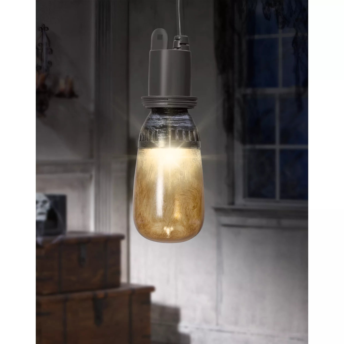 Rusty Attic Short Circuit Light Bulb