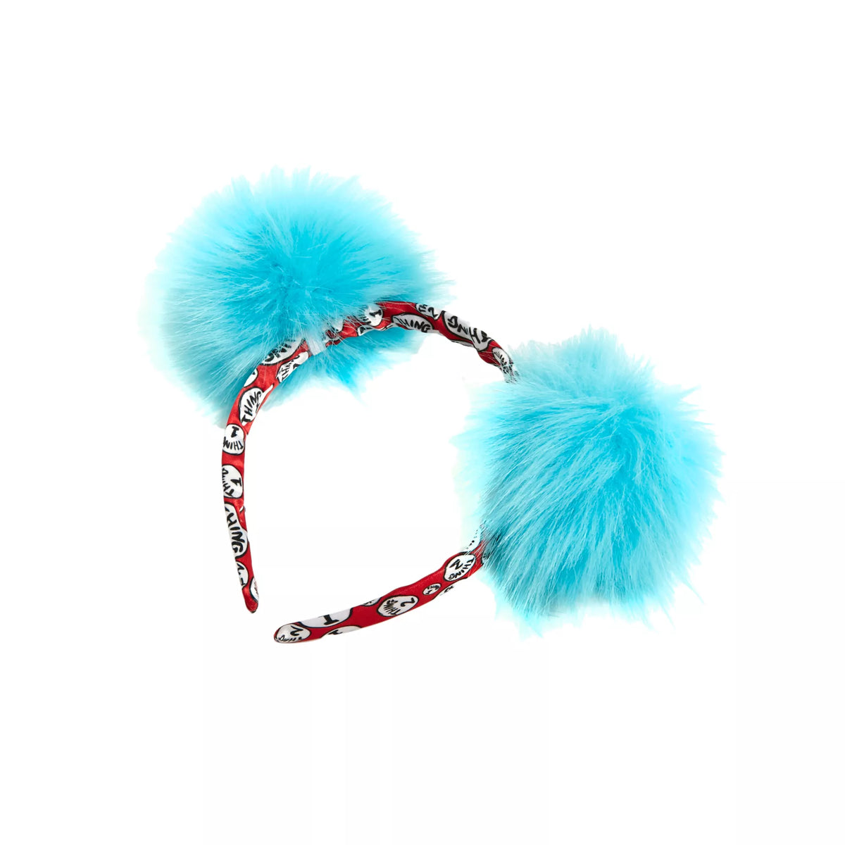 Faux Fur Thing One and Thing Two Headband - Dr. Seuss