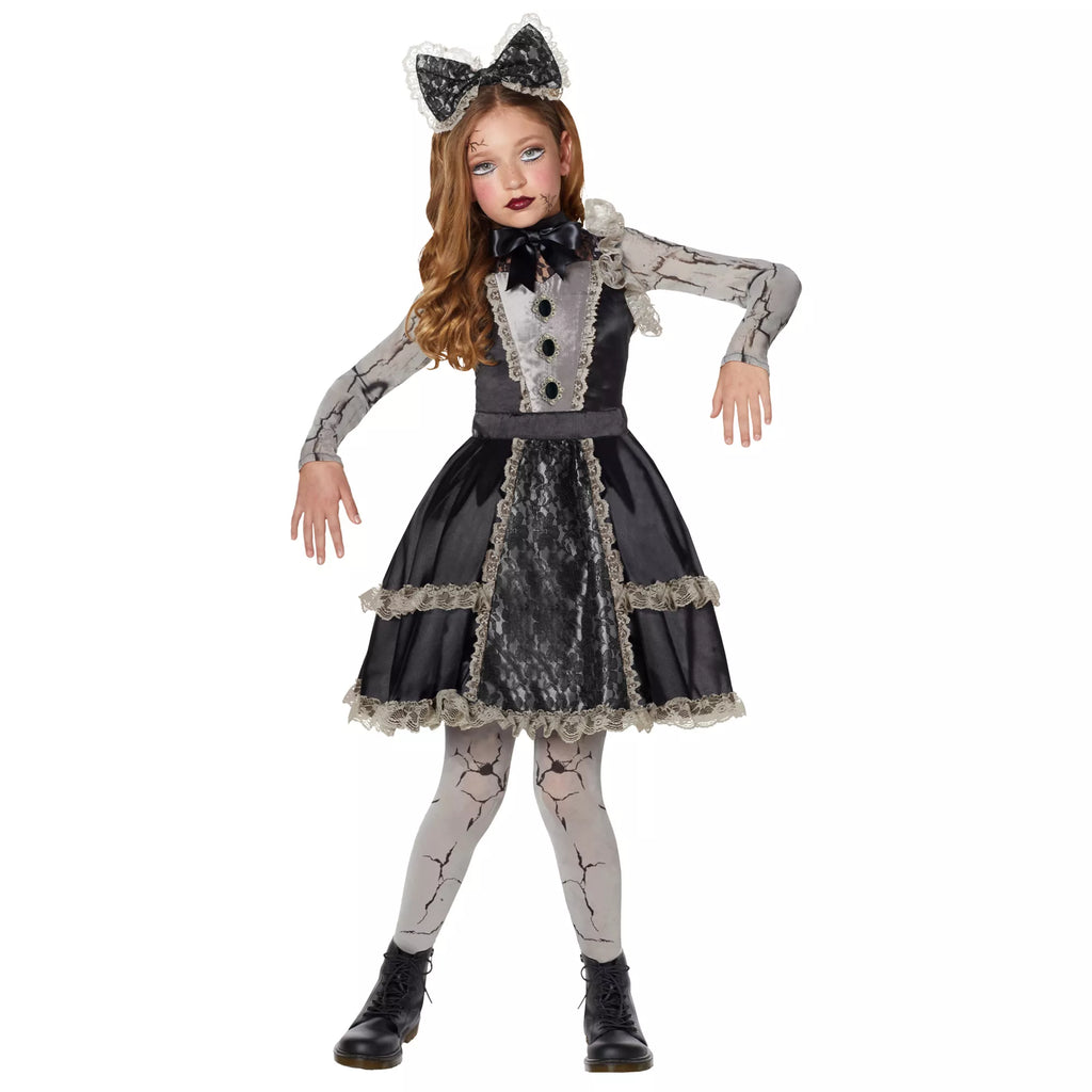Kids Broken Doll Costume - The Signature Collection