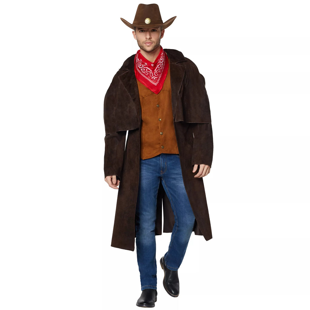 Adult Western Cowboy Plus Size Costume
