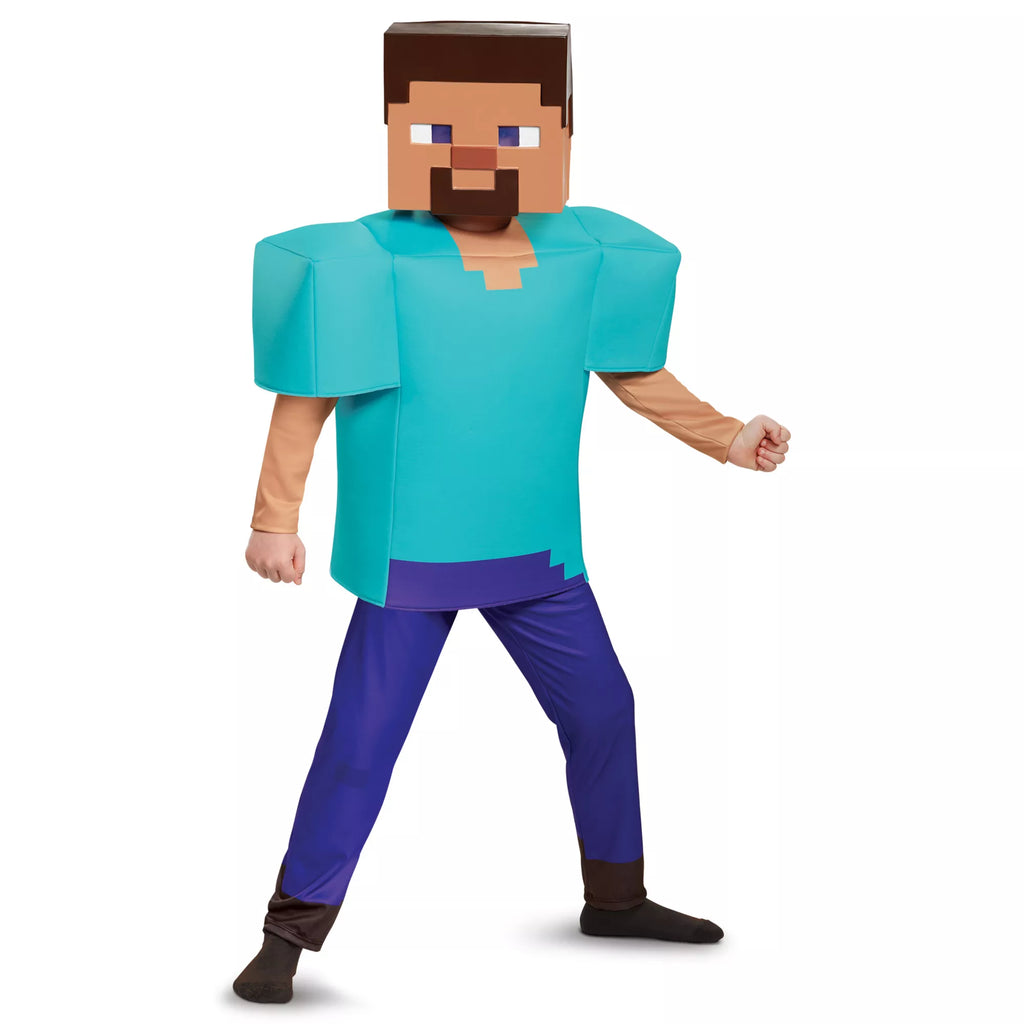 Kids Steve Costume Deluxe - Minecraft