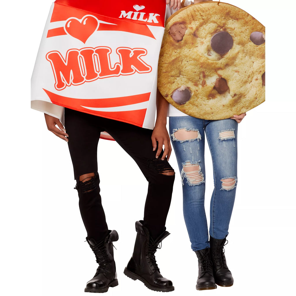 Adult Milk and Cookies Couples Costume