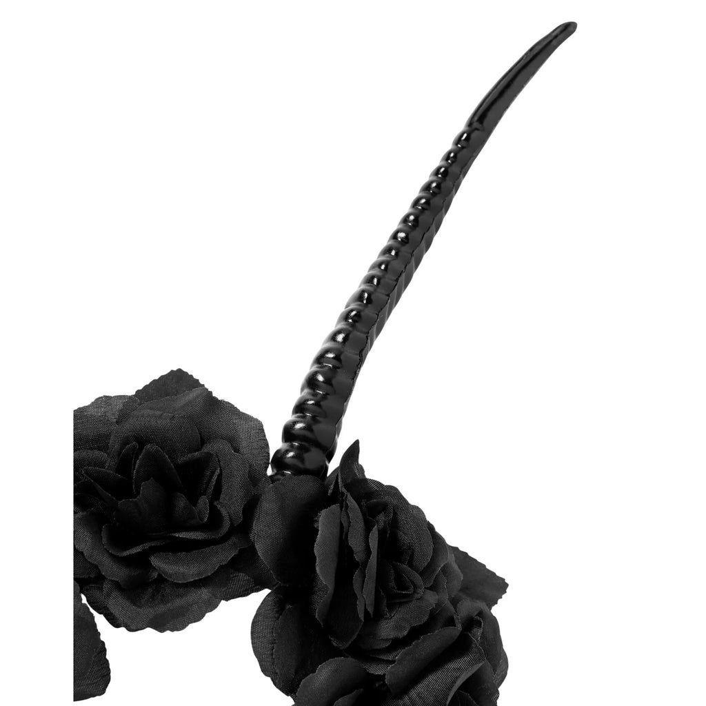 Devil Flower Headband