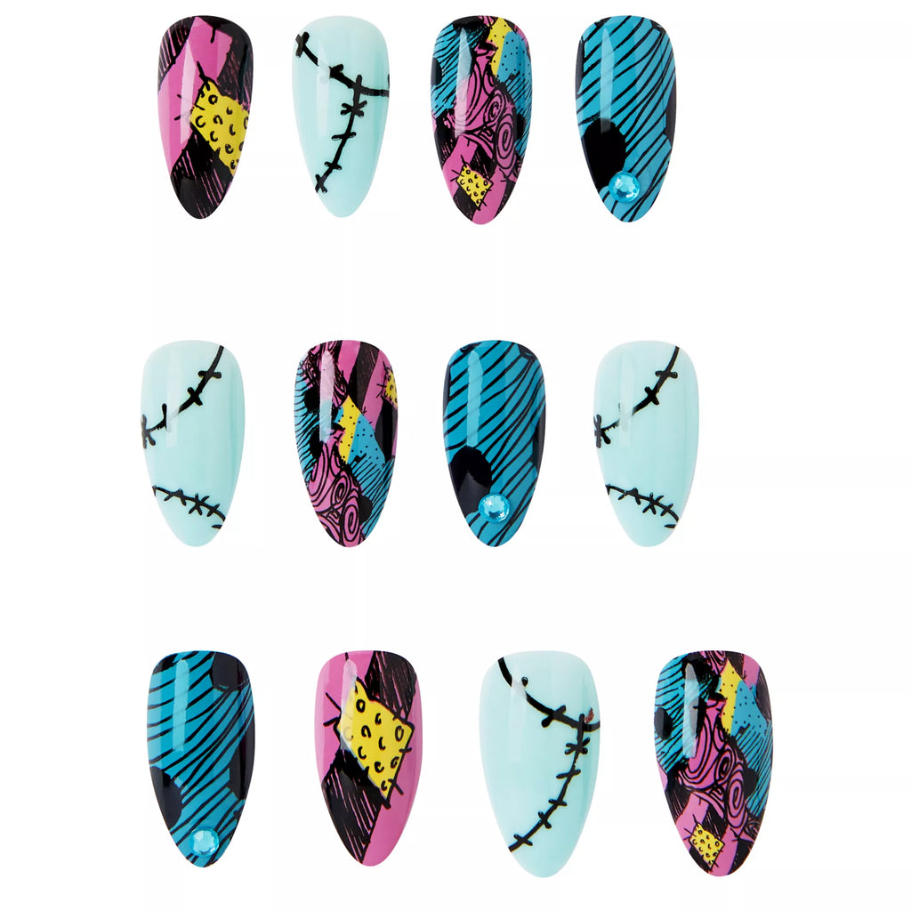 Adult Sally Press on Nails - The Nightmare Before Christmas