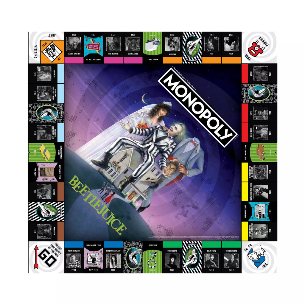 Beetlejuice Monopoly Board Game
