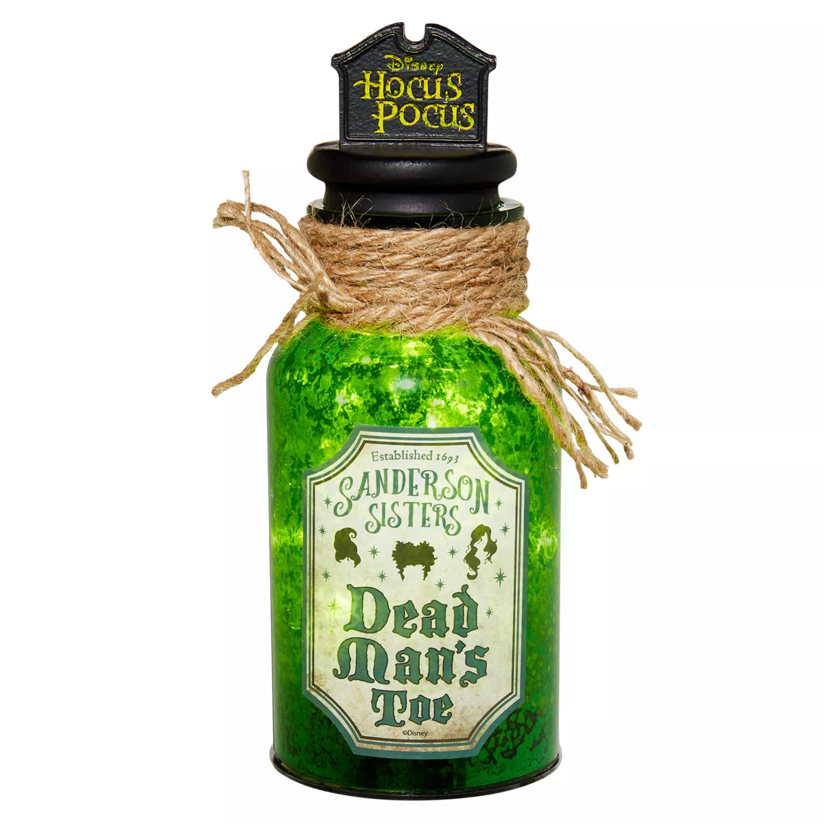 Light-Up Dead Man's Toe Potion Bottle - Hocus Pocus