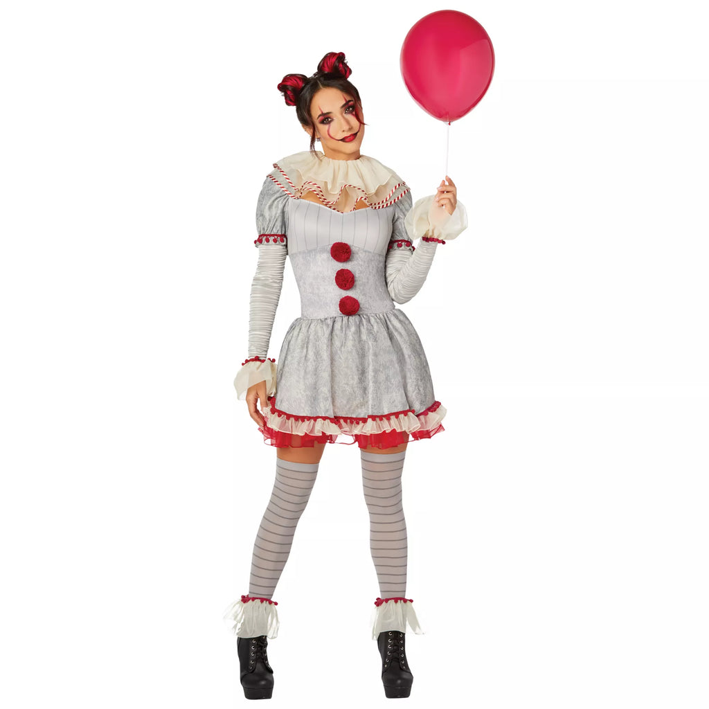 Adult Pennywise Clown Dress Costume - It: Chapter Two