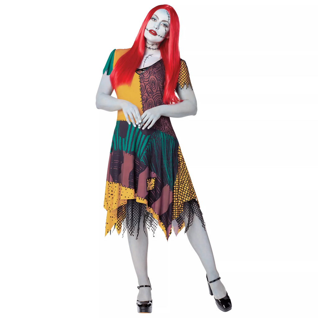 Adult Sally Plus Size Costume - The Nightmare Before Christmas