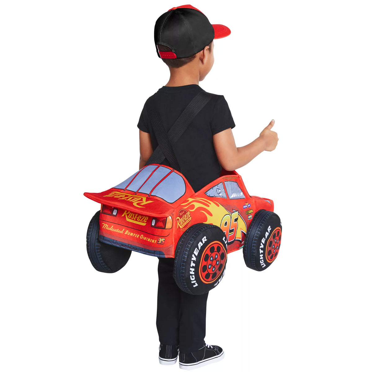 Toddler Lightning McQueen Ride-Along Costume - Cars