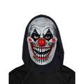 Die Laughing Clown Half Mask