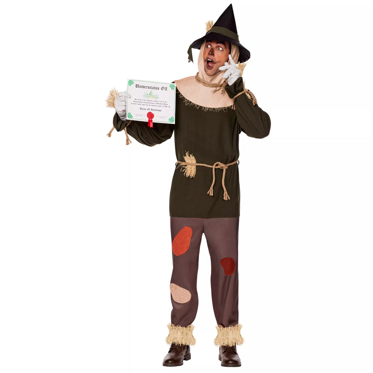 Adult Scarecrow Costume - The Wizard of Oz