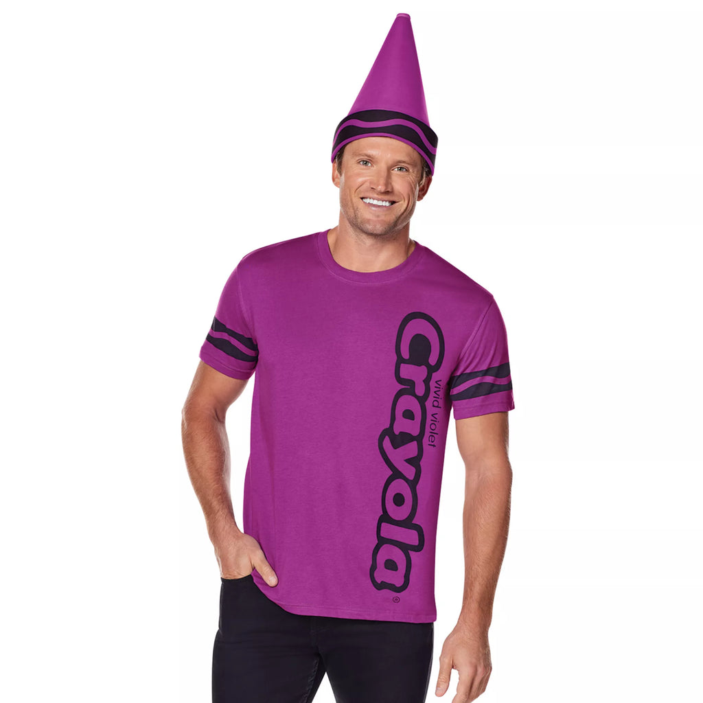 Vivid Violet Crayon Costume Kit - Crayola