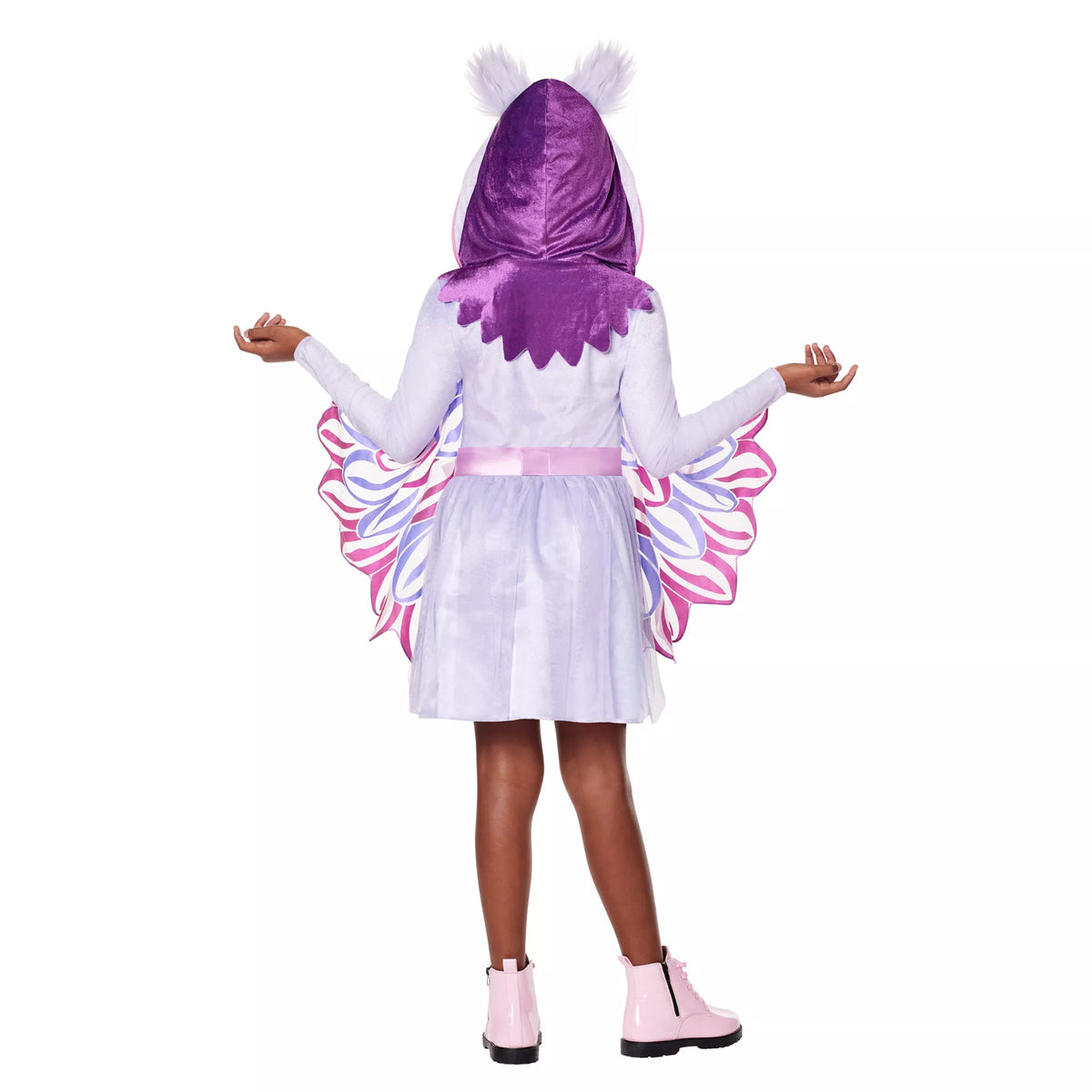 Kids Purple Owl Dress Costume
