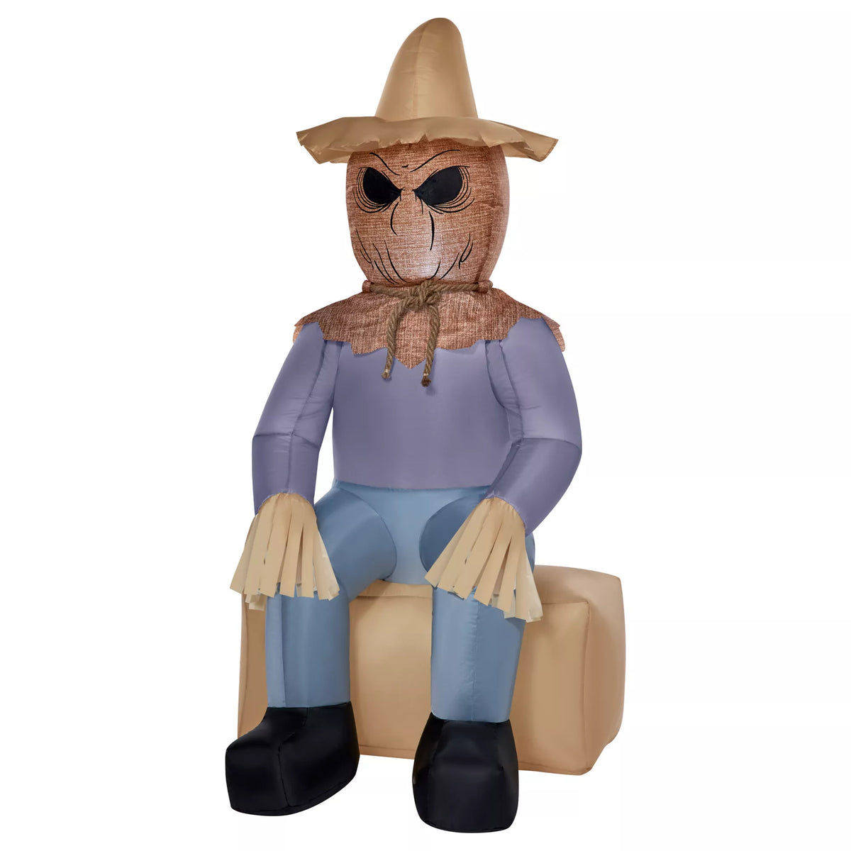 4 Ft Light-Up Scarecrow Inflatable Decoration