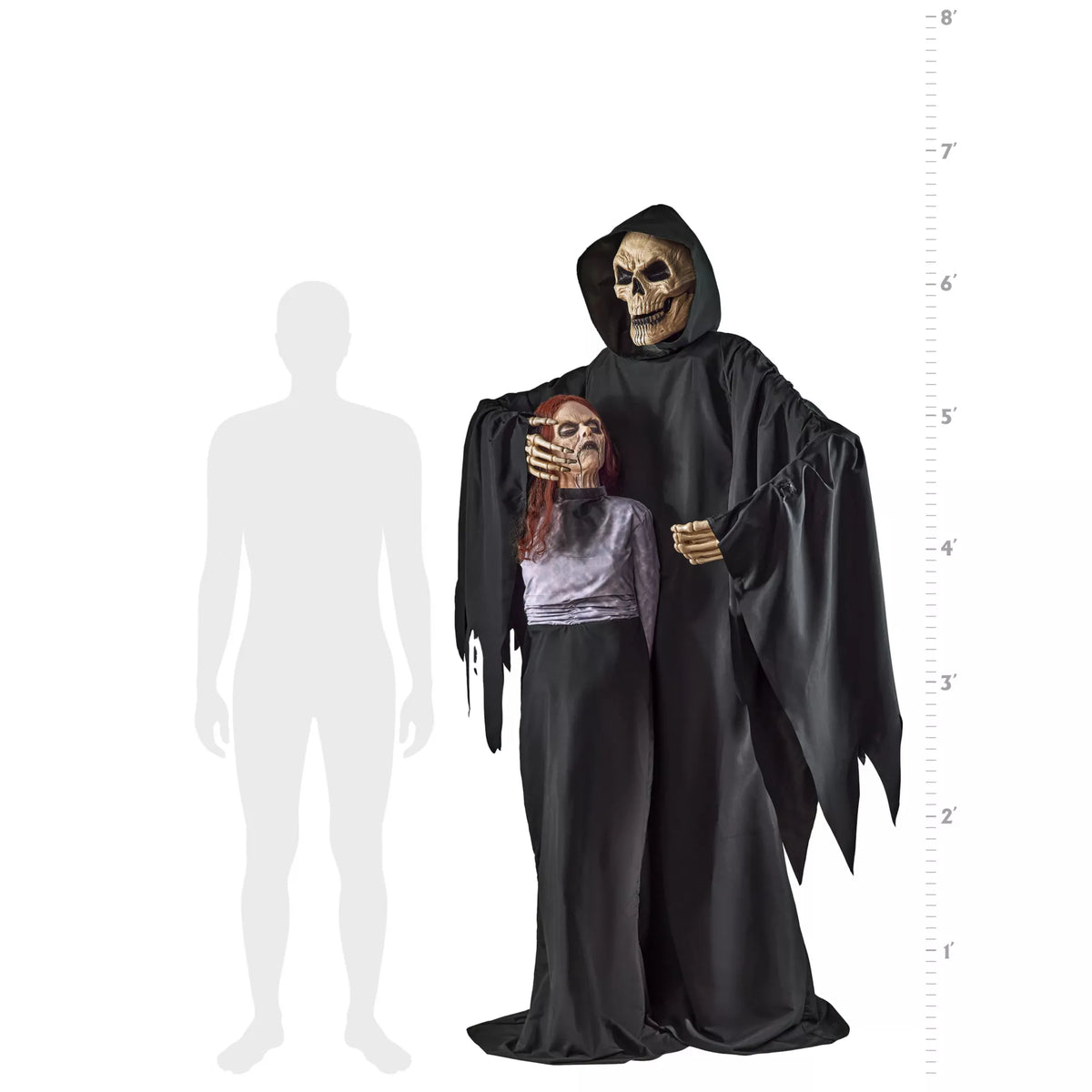 6 Ft 6 In The Black Heart Animatronic