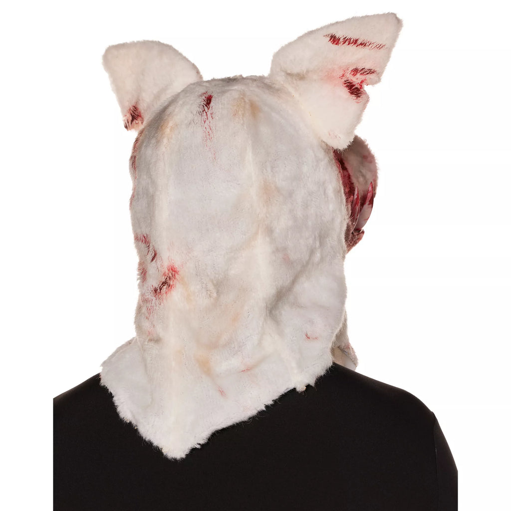 Moving Mouth Bloody Pig Full Mask