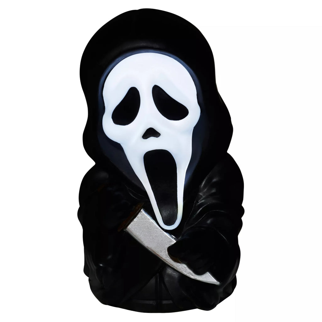 Ghost Face Light-Up Horror Statue