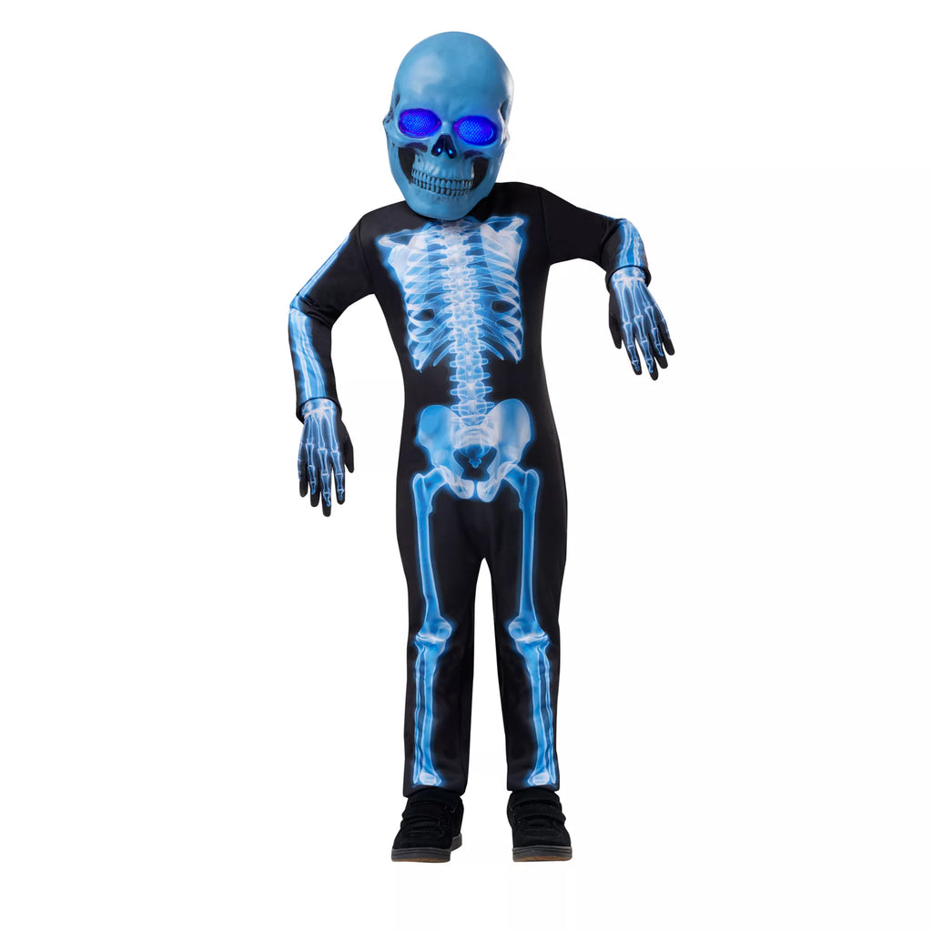 Toddler Blue X-Ray Skeleton Costume