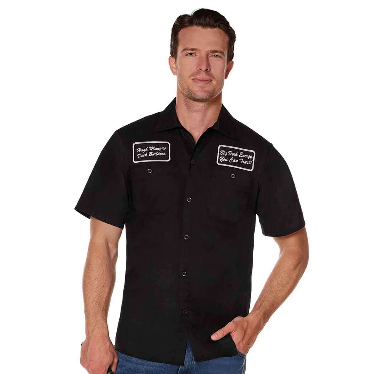 Hugh Mungus Deck Builders Work Shirt
