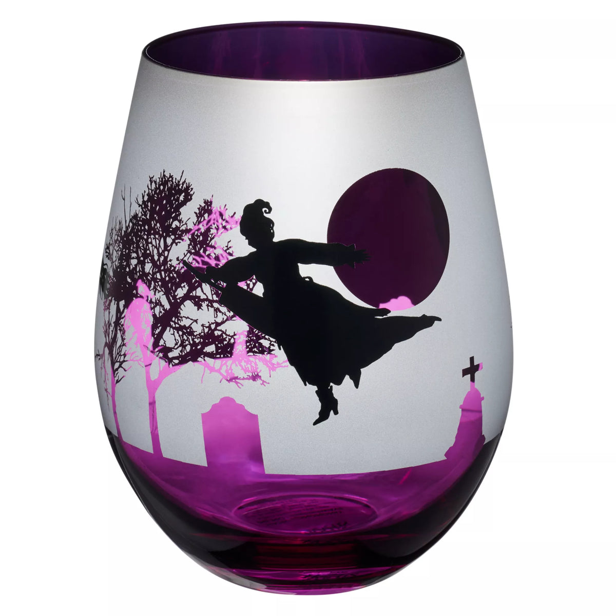 Hocus Pocus Frosted Stemless Glass - 16 oz.