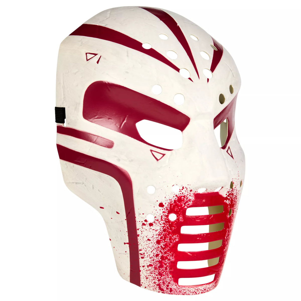 Blood Splattered Hockey Half Mask