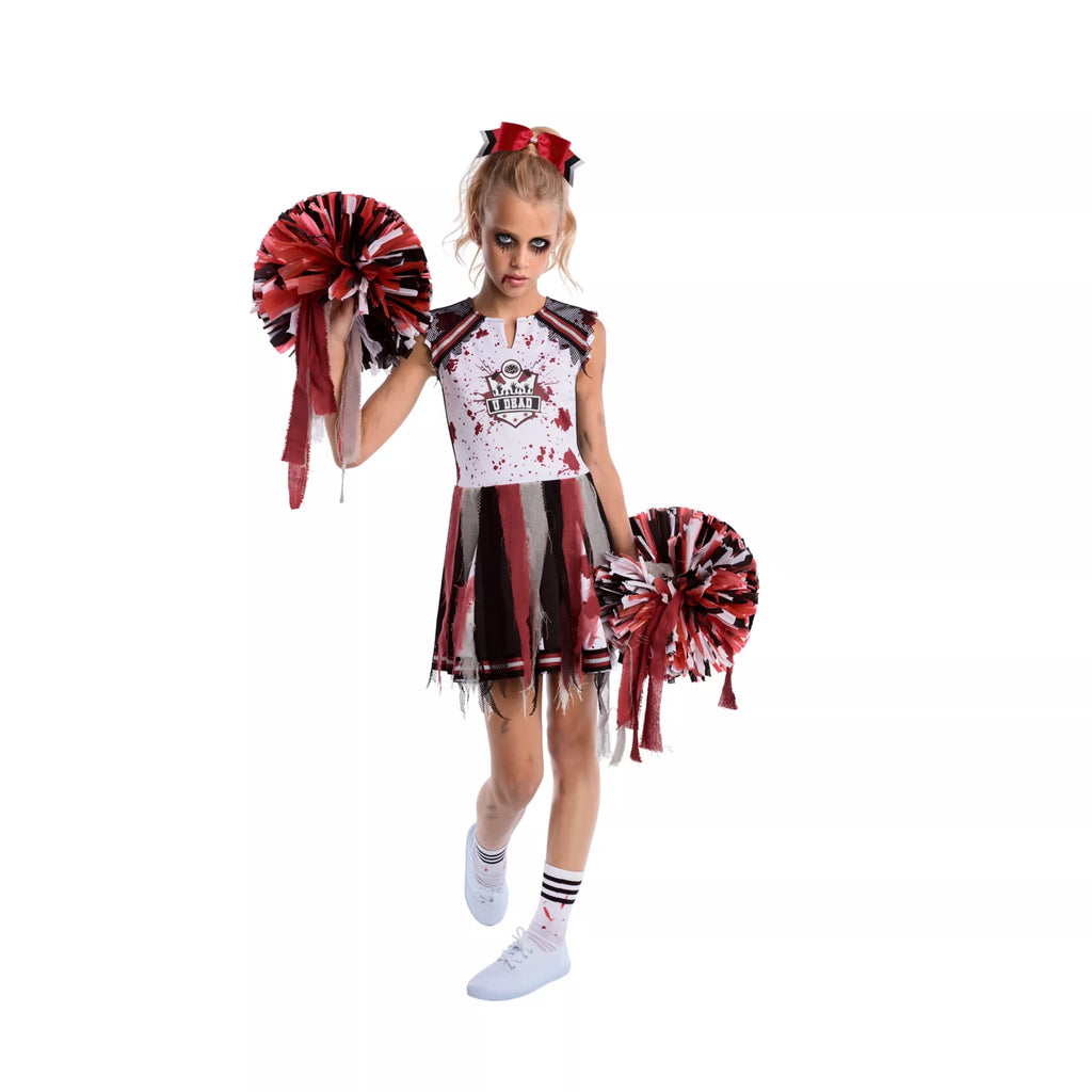 Kids Zombie Cheerleader Costume