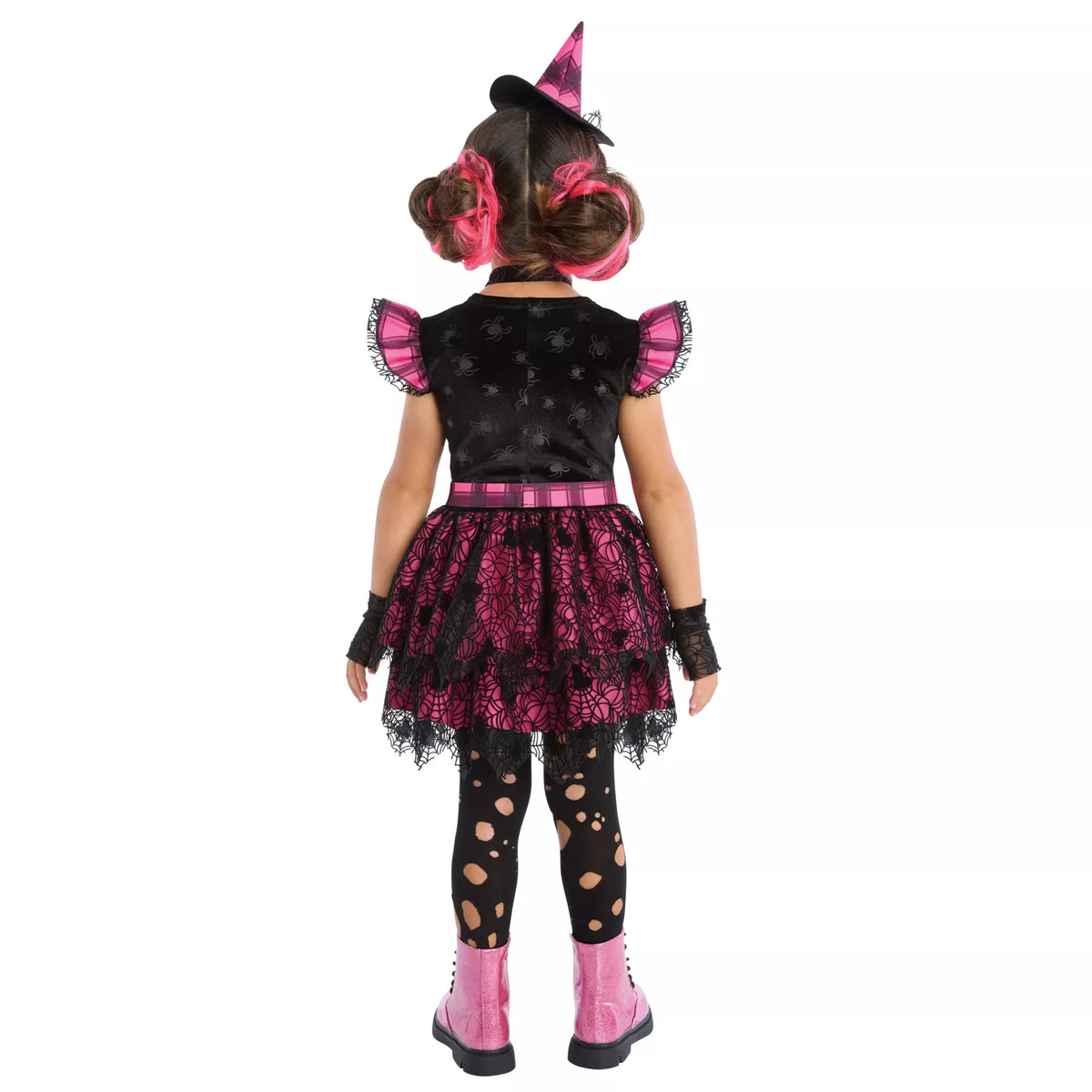 Toddler Pink Widow Witch Costume
