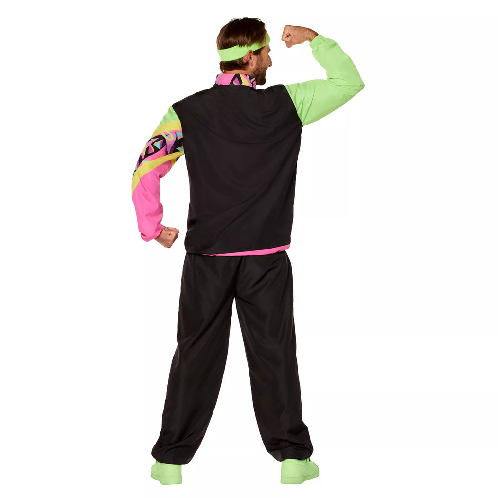 Adult 80s Neon Track Suit
