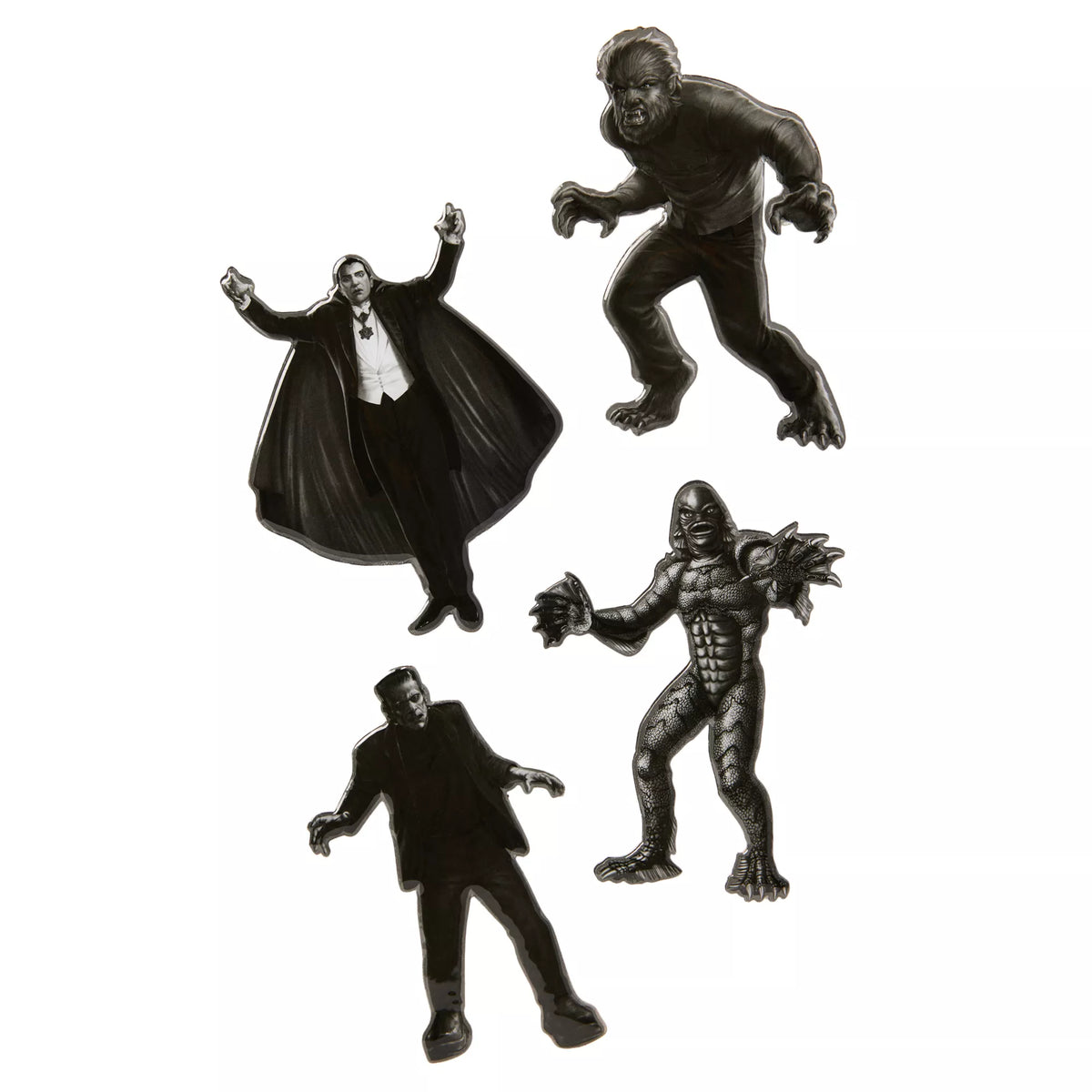 Universal Monsters Removable Magnets Sign