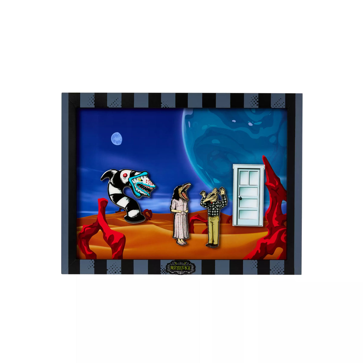 Beetlejuice Removeable Magnets Sign