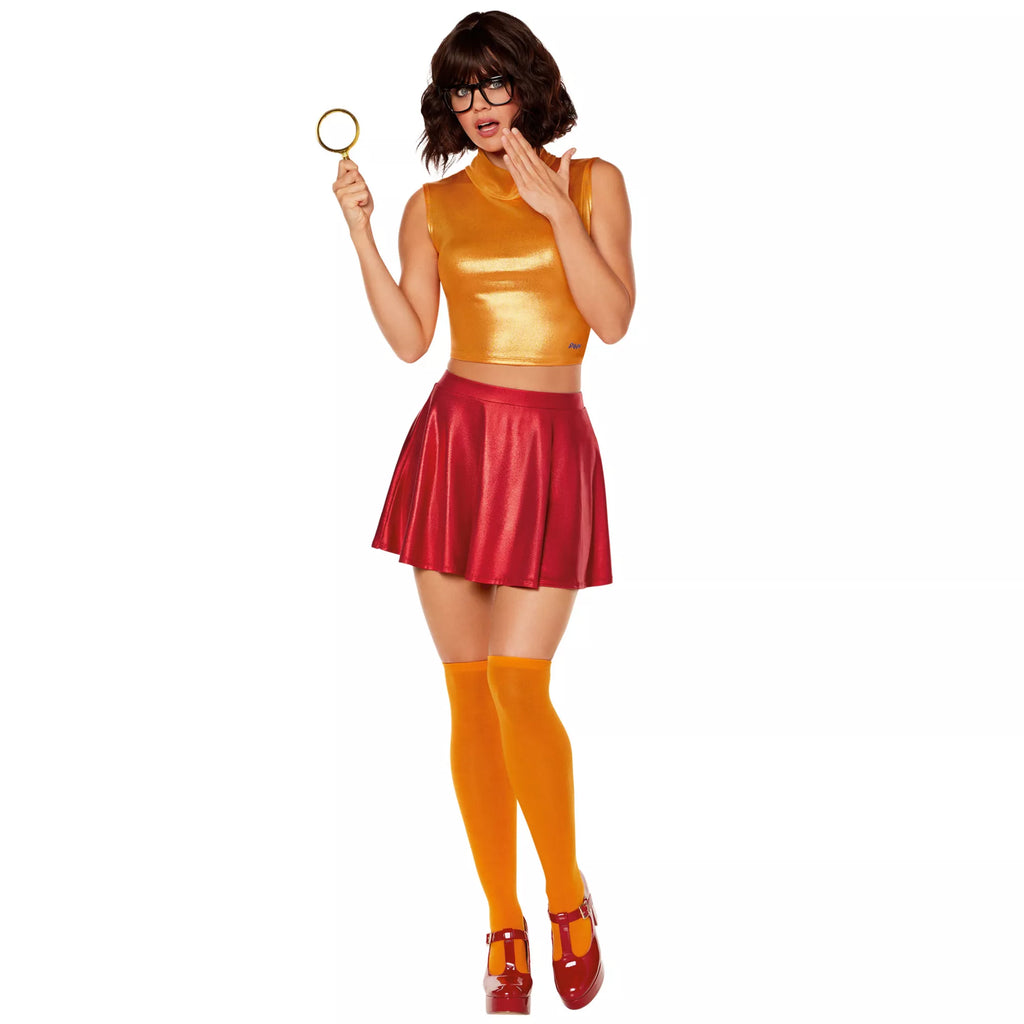 Adult Sassy Velma Costume - Scooby-Doo