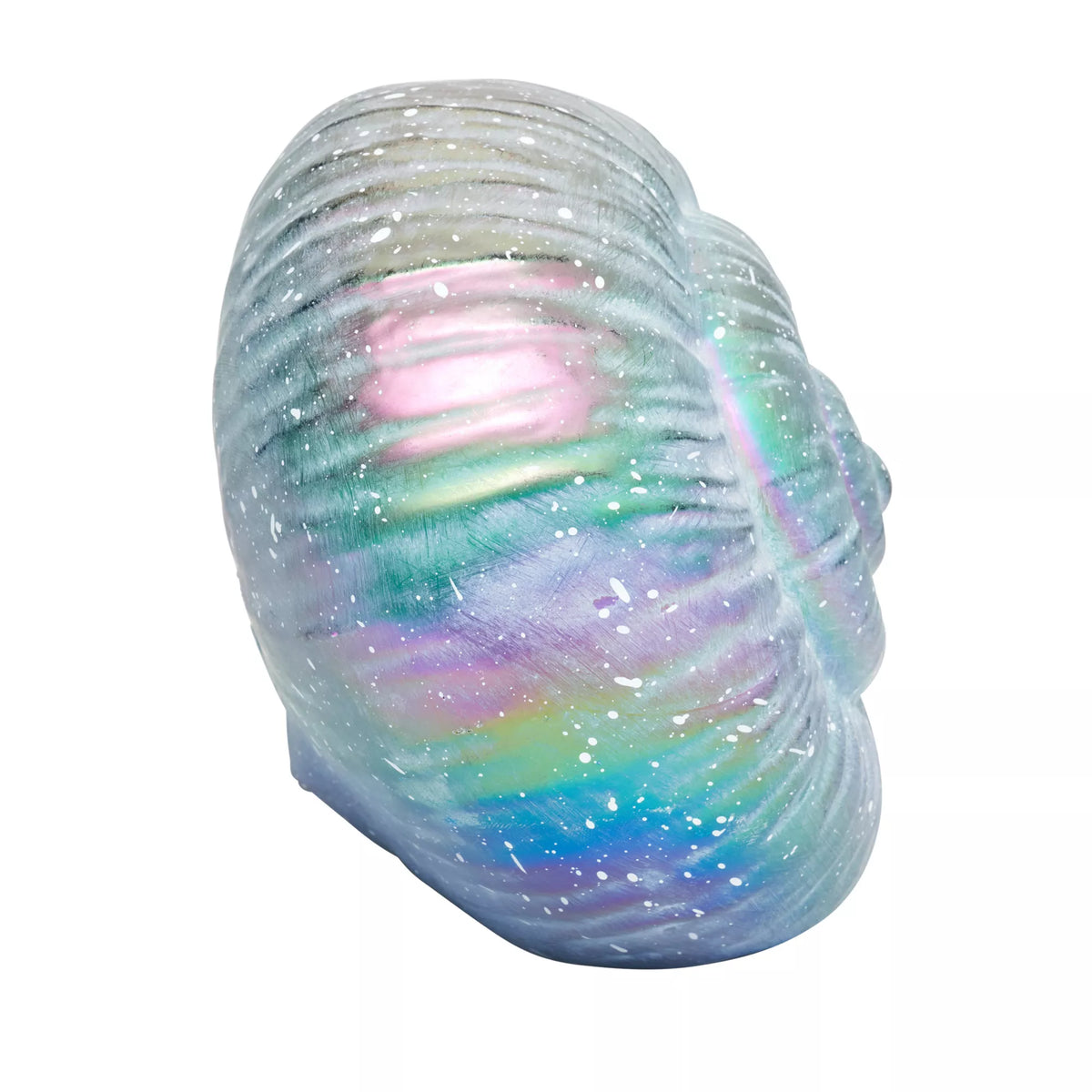 Oil Slick Skull Tabletop Decoration
