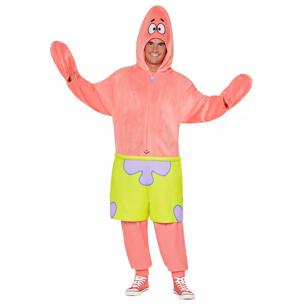 Adult Patrick Star Jumpsuit Costume - SpongeBob SquarePants