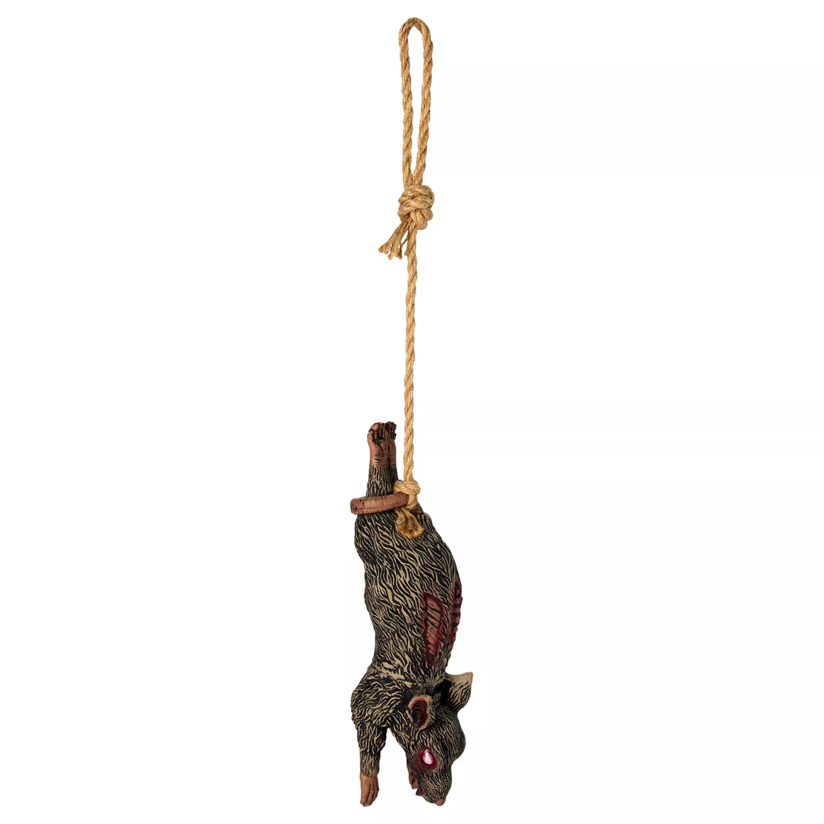 Hanging Zombie Rat Static Prop
