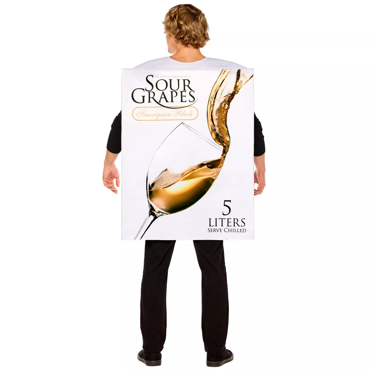 Adult Wine Box 3D Costume