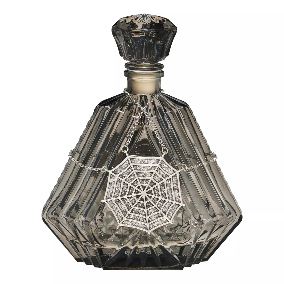 Enchanted Shadows Silver Decanter - 17 oz.