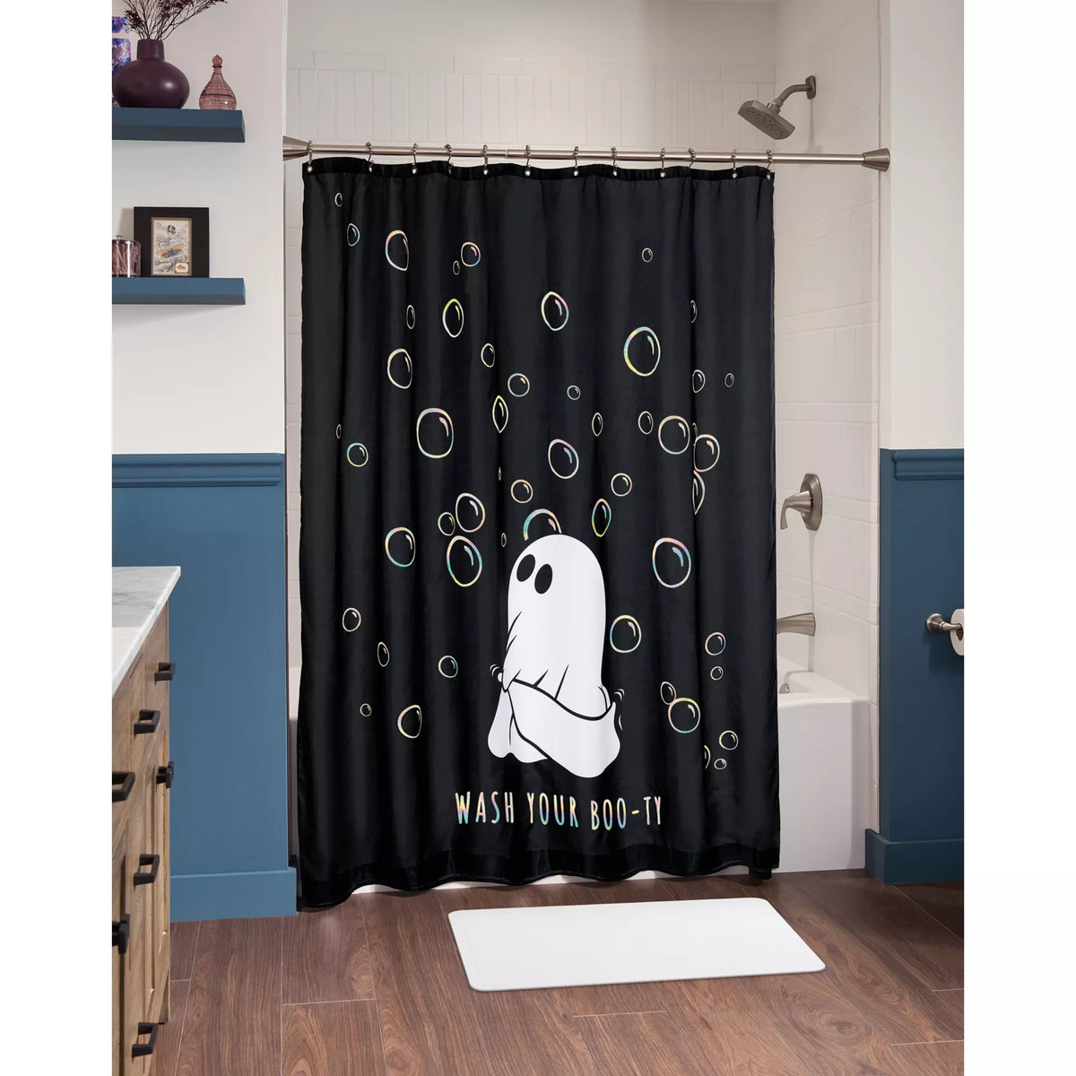 Ghost Shower Curtain