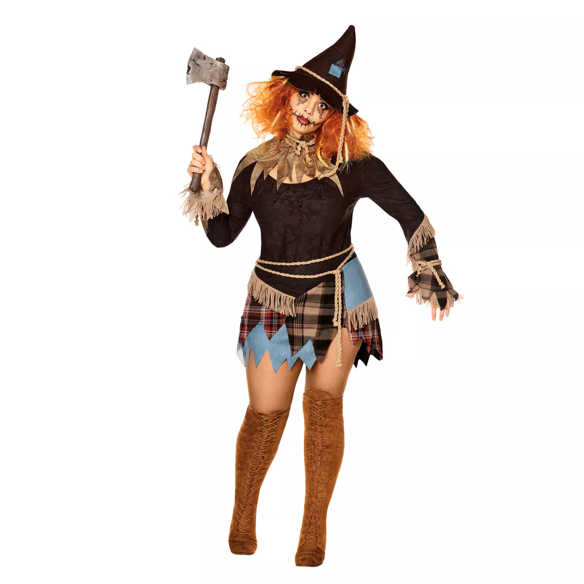 Adult Creepy Scarecrow Costume