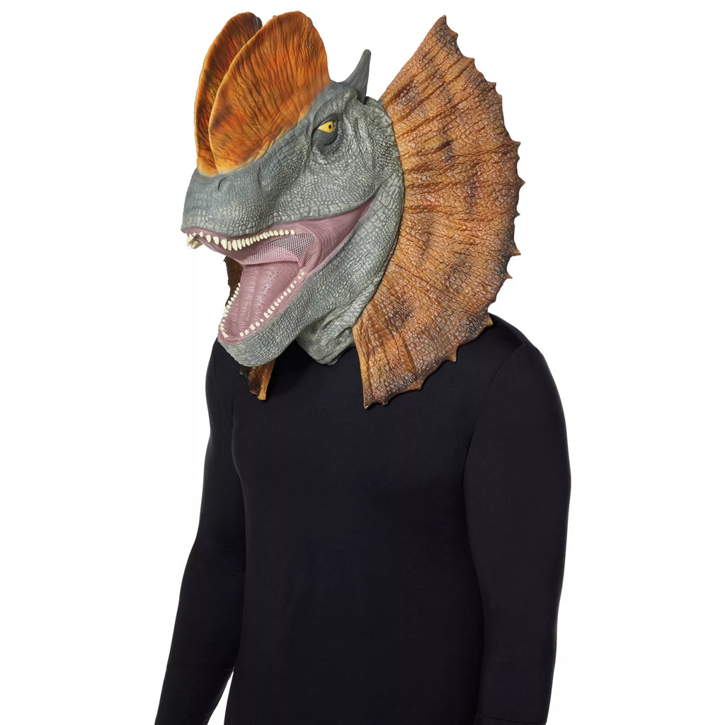 Dilophosaurus Full Mask - Jurassic Park