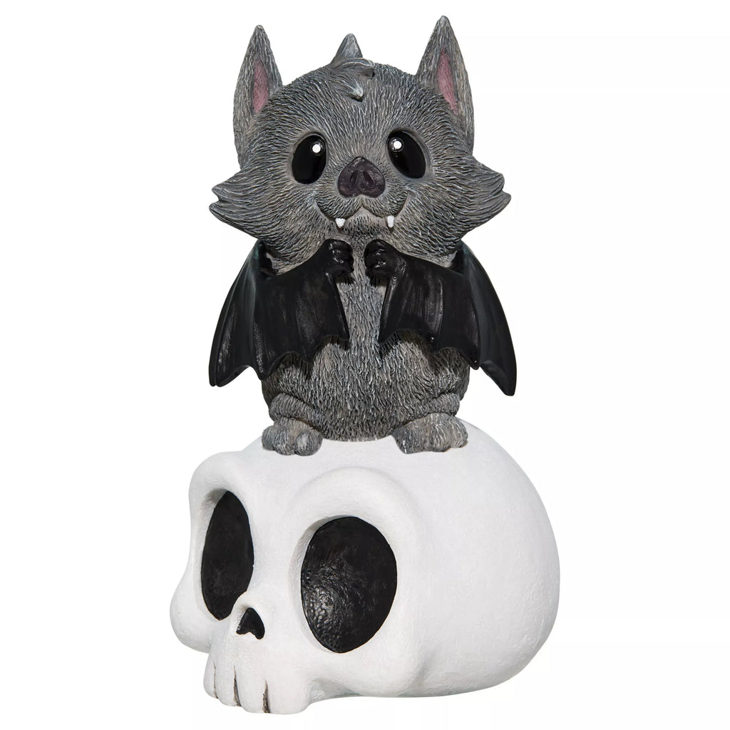 Bat Skull Statue