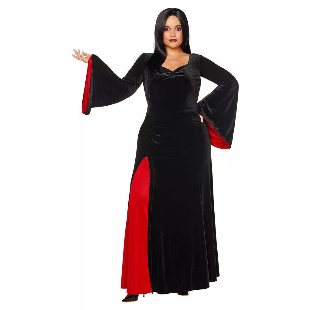Adult Morticia Addams Dress Costume -  Wednesday