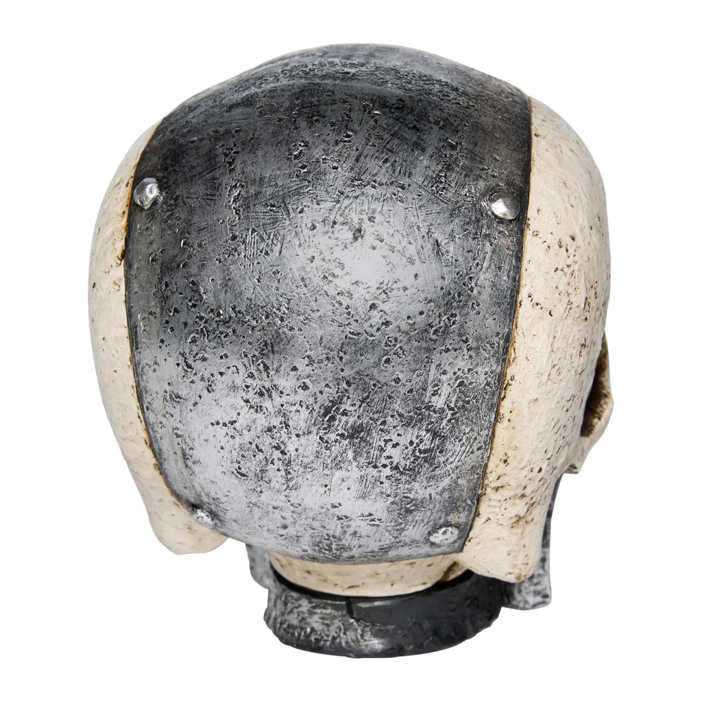 6 Inch Iron Armored Skull