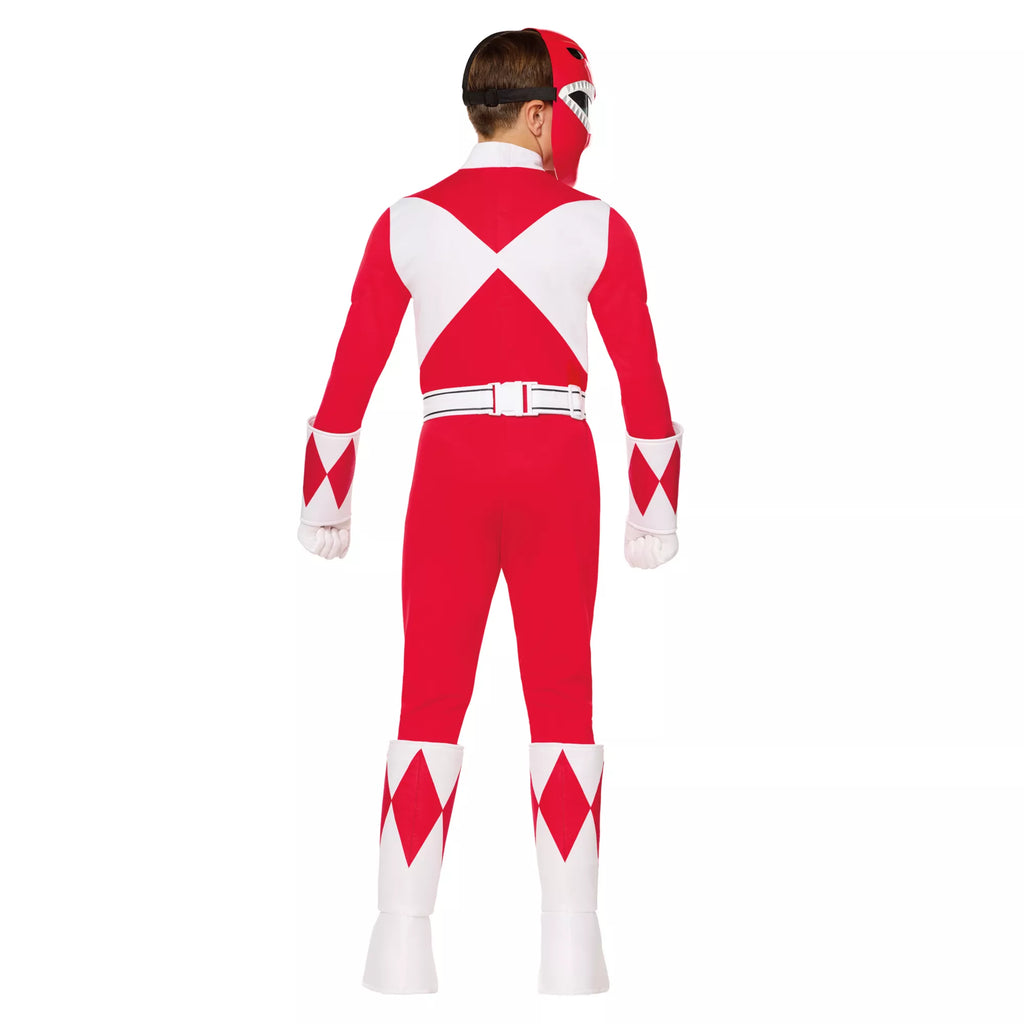 Kids Red Power Ranger Costume - Mighty Morphin Power Rangers