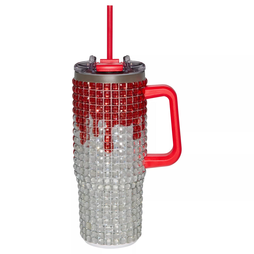 Blood Drip Travel Tumbler with Straw - 30 oz.