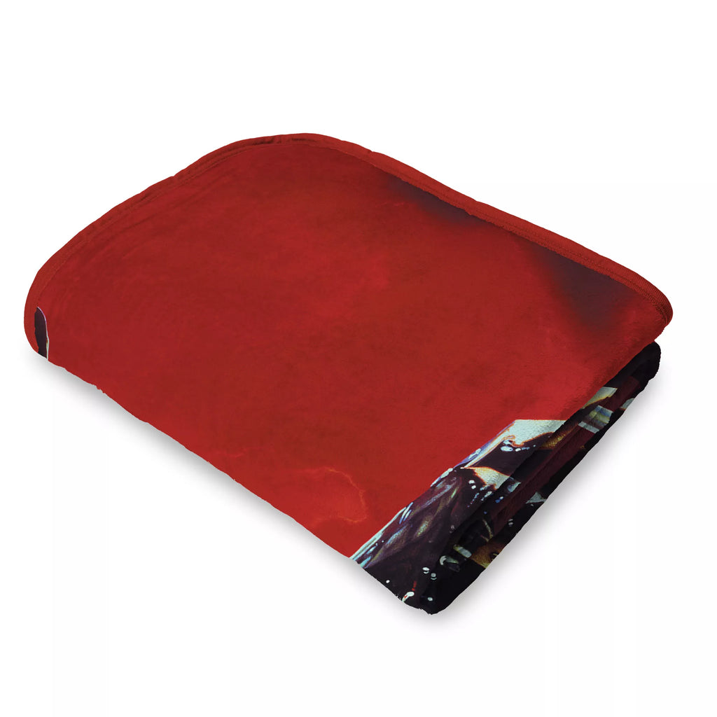A Nightmare on Elm Street Slashed Elm Street Double-Sided Fleece Blanket