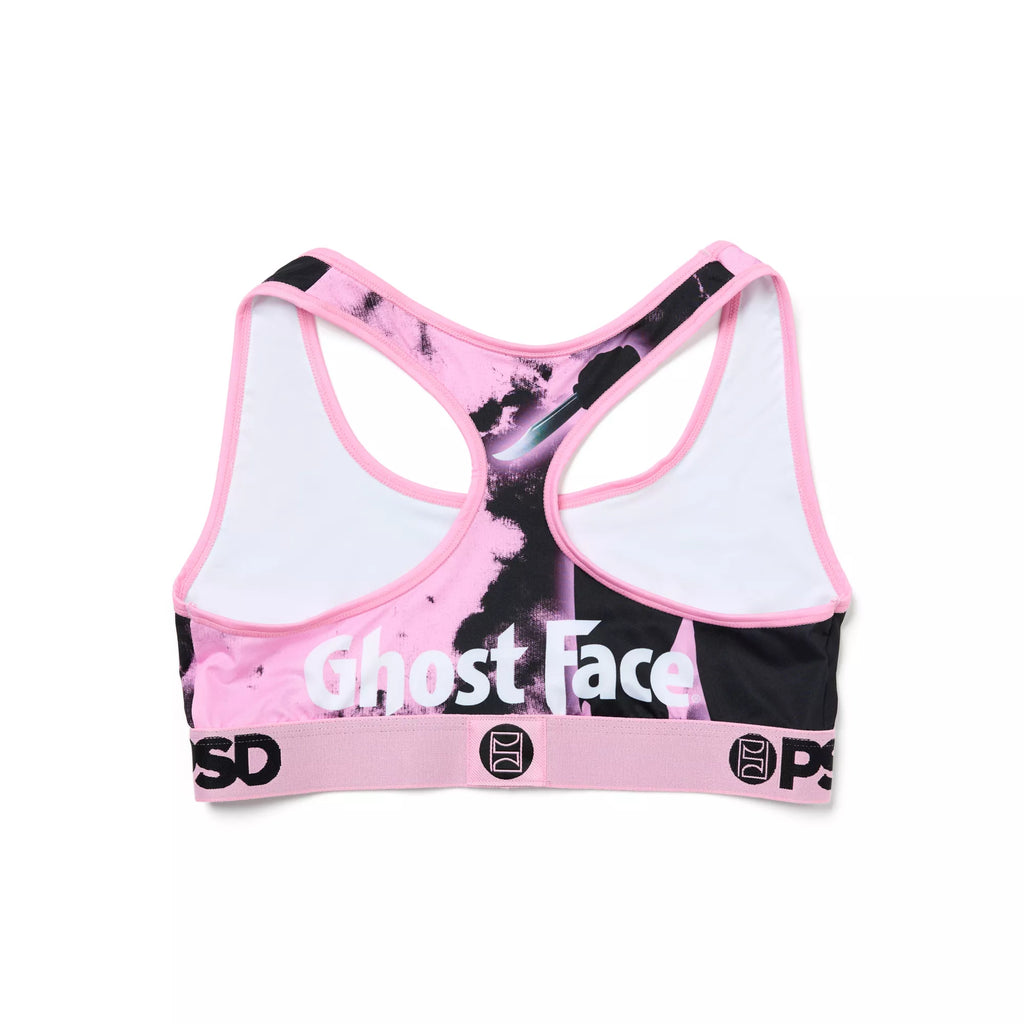 PSD Ghost Face Smoke Sports Bra