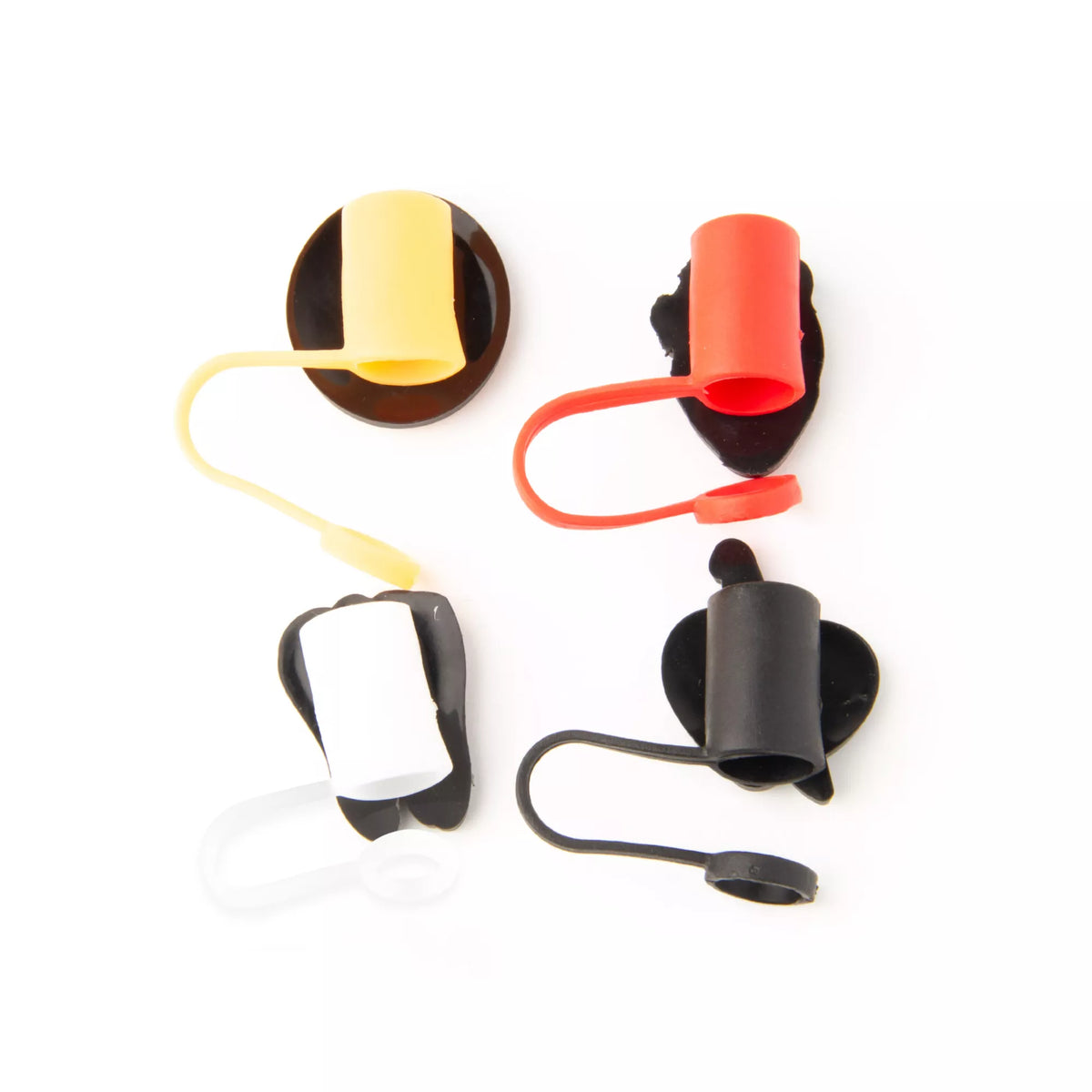 Multi-Pack Body Part Straw Toppers - 4 Pack